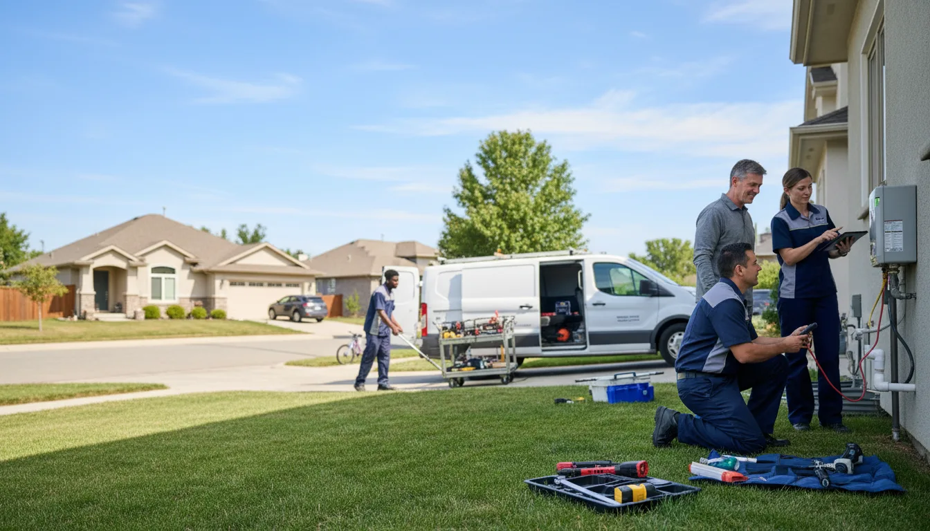 Tankless water heater service in Clarksburg, PA